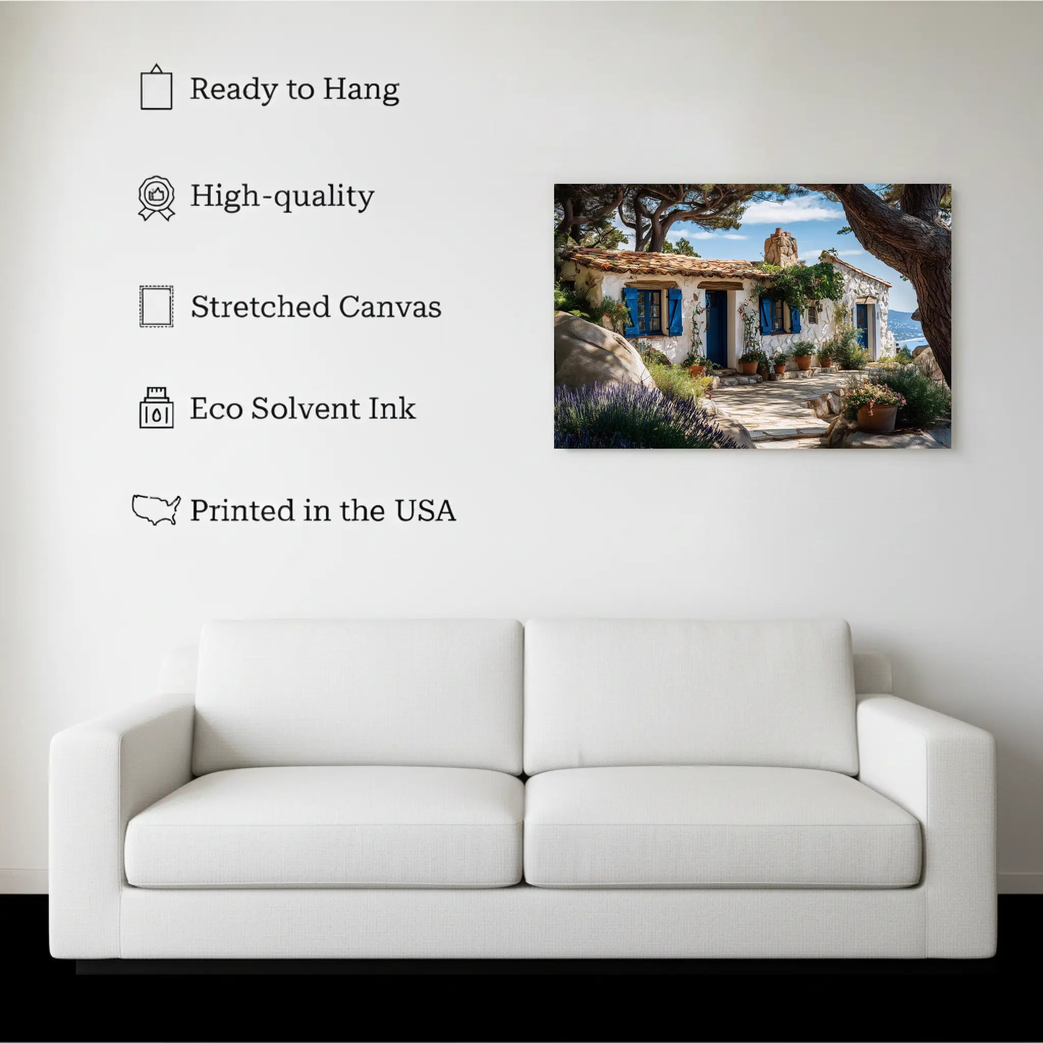 Mediterranean Cottage Wall Art