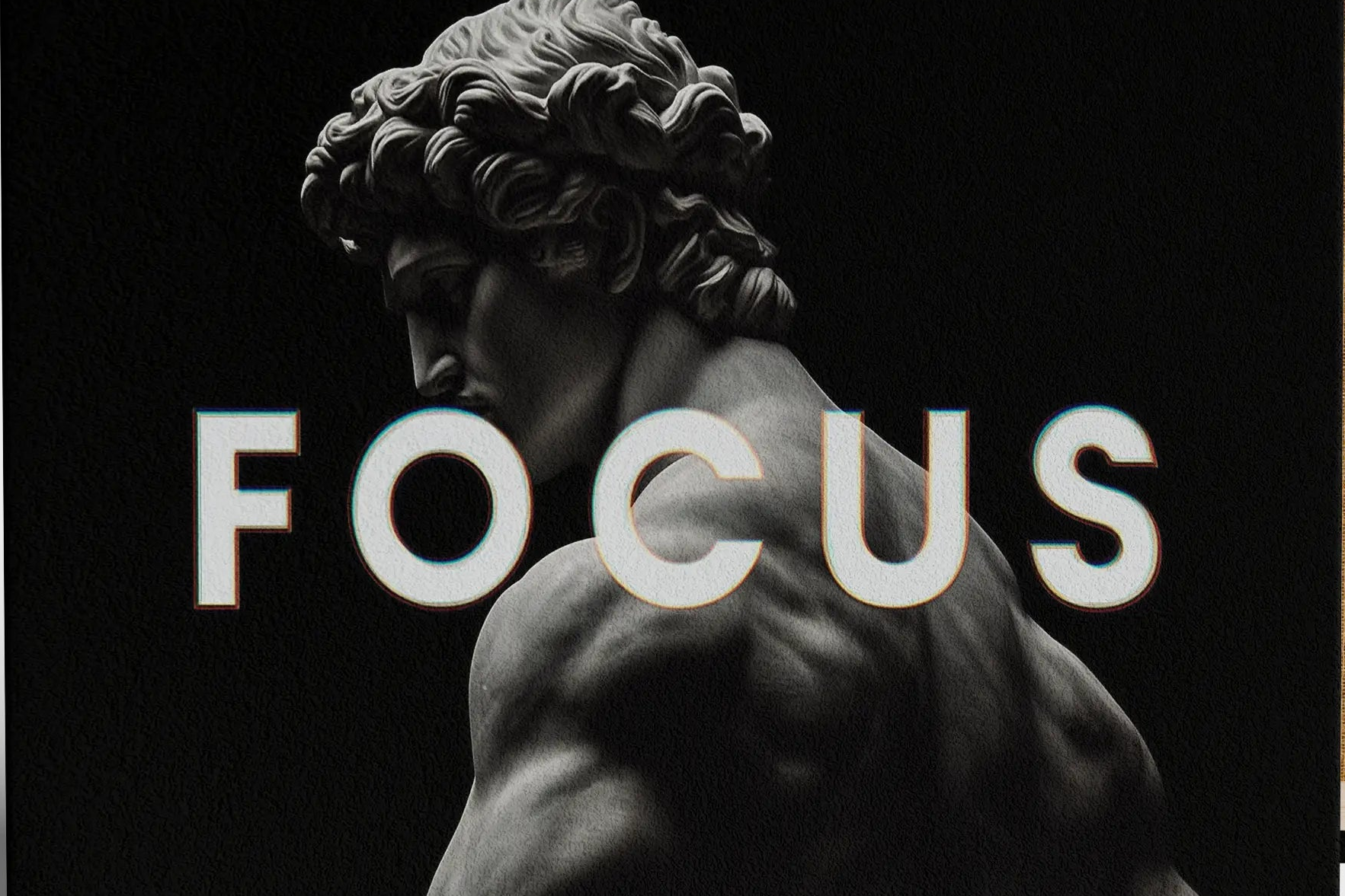 Focus – Motivational Wall Art Canvas - Kubo Gallery