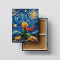 Cosmic Dream canvas print, front view with gallery-wrapped edge