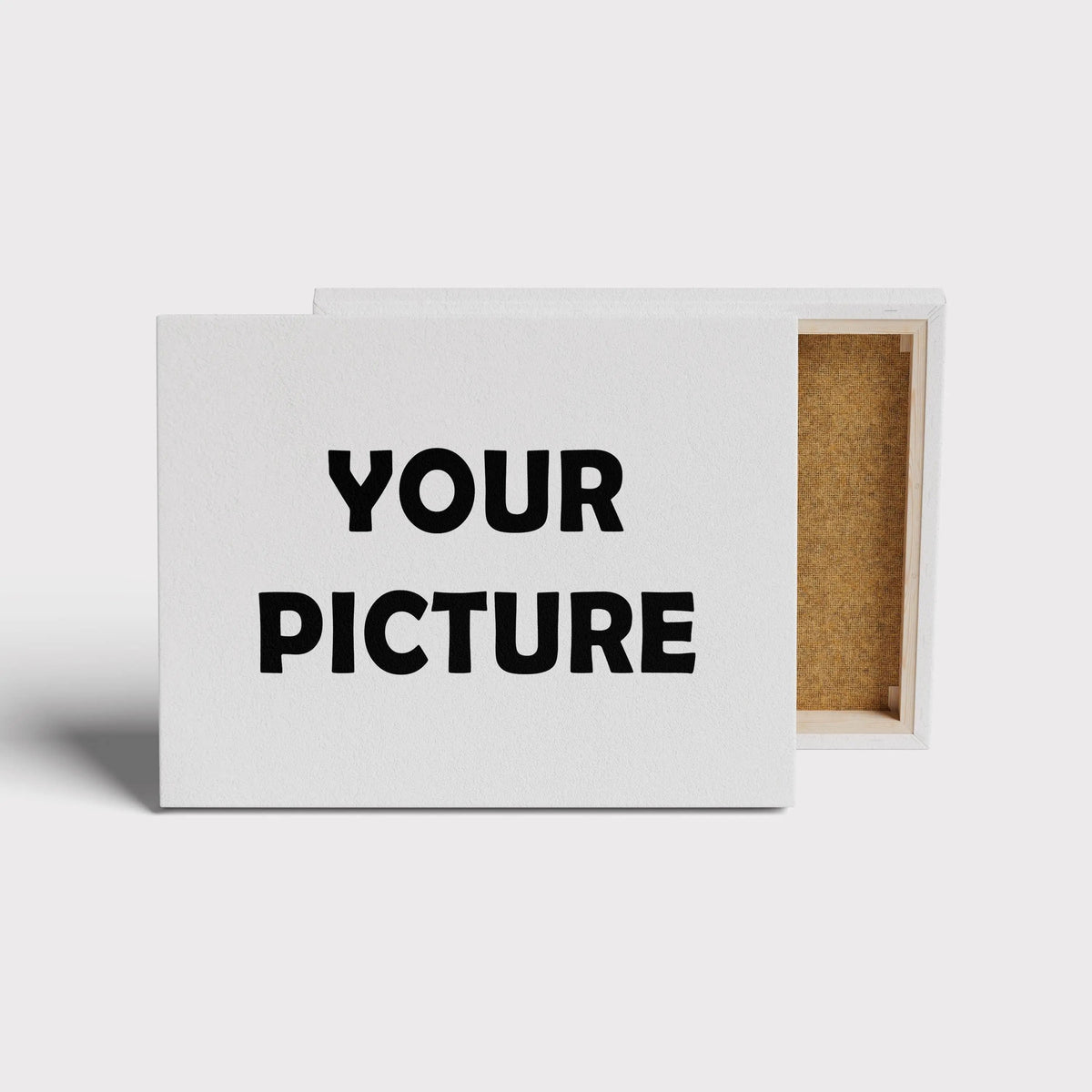 Personalized Picture on Canvas canvas size comparison from 12x18 to 40x60 in above a sofa