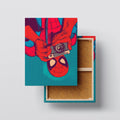 Snapshot canvas print, front view with gallery-wrapped edge