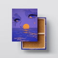 Emotional Horizon canvas print, front view with gallery-wrapped edge
