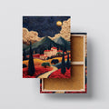 Tuscan Dreamscape canvas print, front view with gallery-wrapped edge