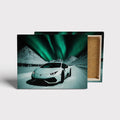 Aurora Drive canvas print, front view with gallery-wrapped edge