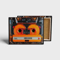 Retro Cassette canvas print, front view with gallery-wrapped edge