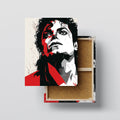 Pop Art Music Icon Wall Art canvas print, front view with gallery-wrapped edge
