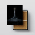 Never Stop canvas print, front view with gallery-wrapped edge