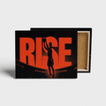 Rise Basketball Wall Art canvas print, front view with gallery-wrapped edge